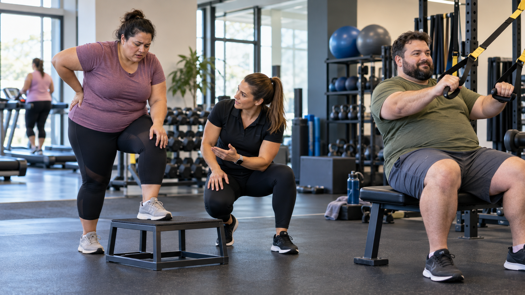 Personal trainer per persone con obesità a Roma EUR: allenamento personalizzato